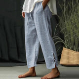 Tea | Pantaloni comodi in stile artigianale