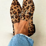 Clara | Mocassini eleganti leopardati