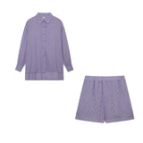 Licia | Completo con camicia e shorts leggeri