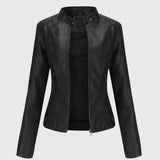 Giorgina | Giacca in pelle elegante da donna