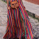 Cristiana | Gonna lunga casual a righe