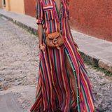 Cristiana | Gonna lunga casual a righe