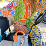 Alice | Camicia colorata in stile tropicale
