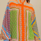 Alice | Camicia colorata in stile tropicale