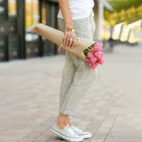 Rossella | Pantaloni casual con coulisse