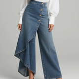 Antonia | Pantaloni a portafoglio in denim