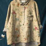 Lucrezia | Maglietta casual vintage a fiori