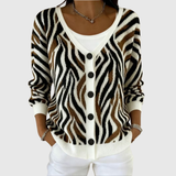 Lorenza | Cardigan comodo in maglia con bottoni