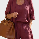 Virginia | Completo leggero in lino