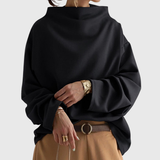 Nora | Top casual con collo alto