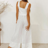 Gaia | Completo con top minimalista e pantaloni svasati