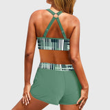 Erica | Bikini a vita alta a righe