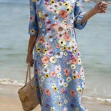 Laura | Abito casual da donna con stampa floreale