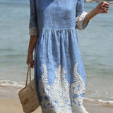 Paola | Abito casual da donna con stampa floreale