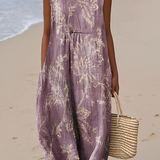 Romina | Abito midi floreale