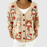 Annalisa | Cardigan comodo in maglia con bottoni