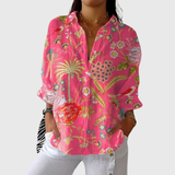 Adele | Blusa leggera e colorata stampata