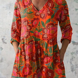 Aida | Blusa lunga con scollo a V