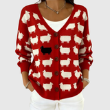 Daniela | Cardigan comodo in maglia con bottoni