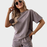 Samanta | Completo casual con t-shirt oversize