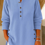 Flavia | Maglione tunica con bottoni