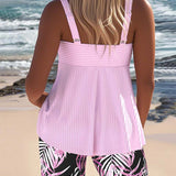 Chiara | Set tankini colorato