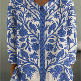 Gisella | Blusa patchwork vivace