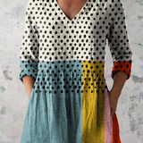 Cosima | Blusa lunga con scollo a V
