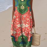 Simona | Abito midi in stile boho