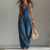 Donatella | Salopette casual in denim