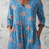 Ada | Blusa lunga con scollo a V