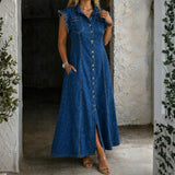 Debora | Abito in jeans per taglie comode