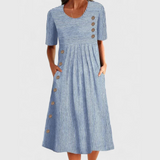 Wanda | Abito midi a righe