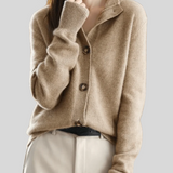 Luna | Gilet in cashmere stile retrò