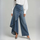 Antonia | Pantaloni a portafoglio in denim