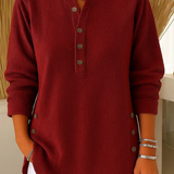 Flavia | Maglione tunica con bottoni