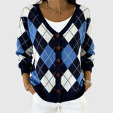 Ornella | Cardigan comodo in maglia con bottoni