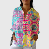 Ada | Blusa stampata leggera e colorata
