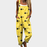Rachele | Salopette stampata comoda