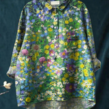 Luisa | Camicia casual vintage a fiori