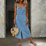 Gabriella | Abito casual in denim con spalline