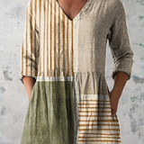 Gina | Blusa lunga con scollo a V