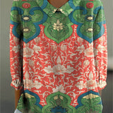 Fabiola | Blusa patchwork colorata