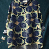 Rita | Camicia casual vintage con fantasia floreale