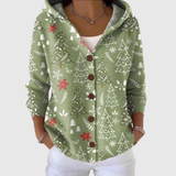 Antonella | Cardigan comodo in maglia con cappuccio