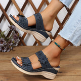 Beatrice | Sandali comfort con zeppa