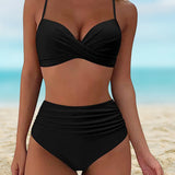 Giulia | Bikini elegante a vita alta