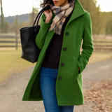 Iris | Cappotto con un bottone