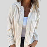 Zoe | Giacca morbida con zip