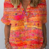 Clarice | Blusa plissettata con bottoni